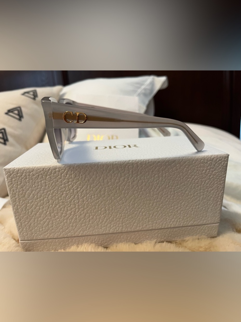 NEW DiorGlow DIOR Sunglasses Seaglass Gray - Picture 3 of 7